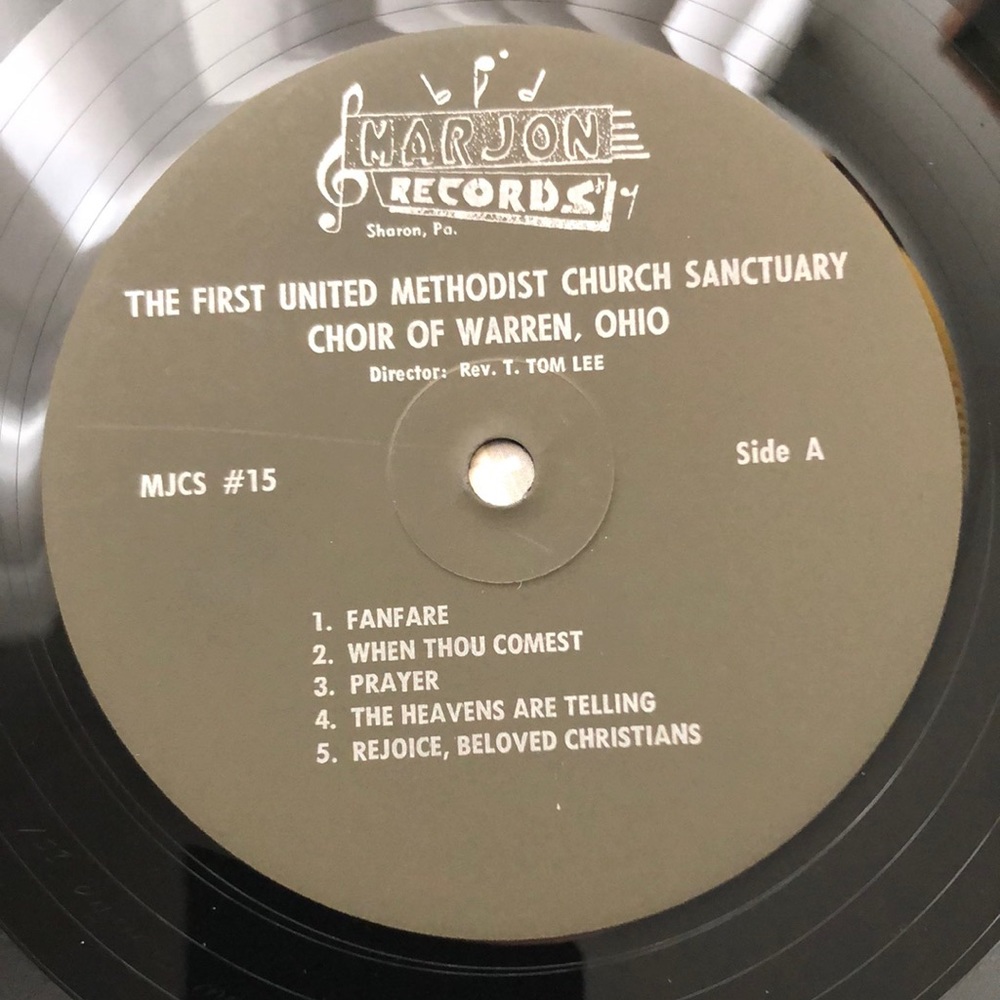 The First United Methodist Church Sanctuary Choir Warren, Ohio Vinyl Lp - Picture 2 of 10